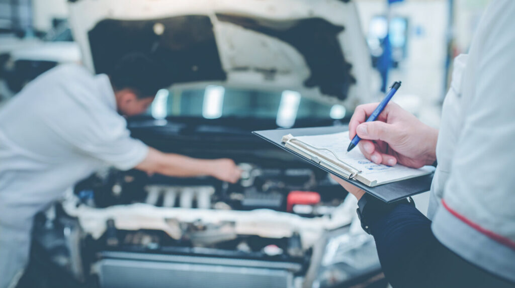 manutenção preventiva de carro